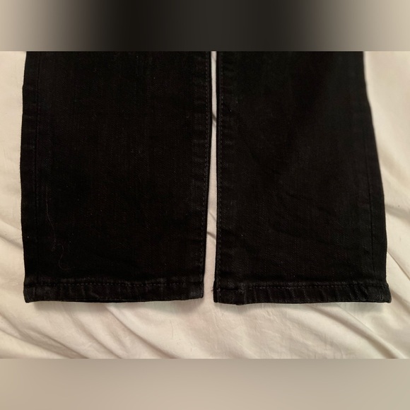 Madewell Jeans - Road Tripper Black Denim Stretch Skinny Mid Rise Womens 24 - Picture 7 of 13